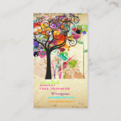 PixDezines  Grunge Tree Trimmers ♥ ♥ Visitekaartje (Achterkant)