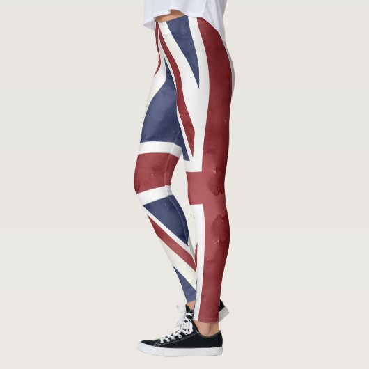 PixDezines GRUNGE UNION JACK Leggings (Links)