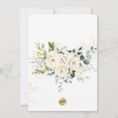 PixDezines H2 Alabaster Roos Eerste Heilige Commun Kaart (Achterkant)