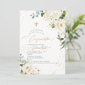 PixDezines H2 Alabaster Rozen Hydrangeas Kaart (Staand voorkant)