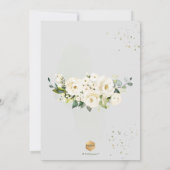 PixDezines H2 Alabaster Rozen Hydrangeas Kaart (Achterkant)