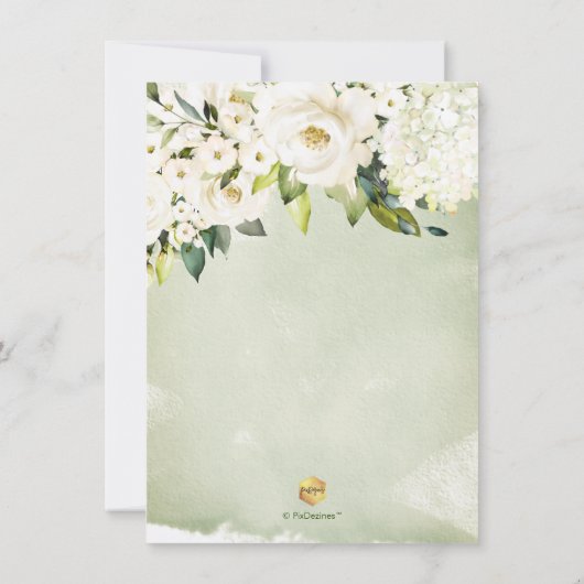 PixDezines H2 Alabaster Rozen Vrijgezellenfeest In Kaart (Achterkant)