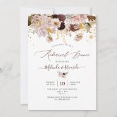 PixDezines H2 Autumn Flowers Rehearsal Kaart (Voorkant)