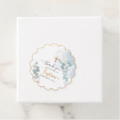 PixDezines H2 Blue Gum Eucalyptus Baptisme Bedankjes Labels (In situ)