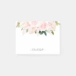 PixDezines H2 Blush Anthuriums Rozen Peonies Post-it® Notes
