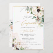 PixDezines H2 Blush Cream Rozen Bevestiging Kaart (Voorkant / Achterkant)