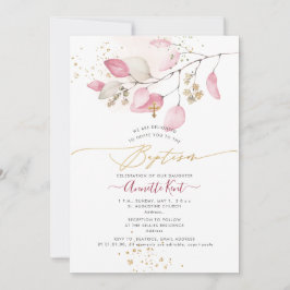 PixDezines H2 Blush Gum Eucalyptus Doopfeest Kaart