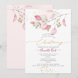PixDezines H2 Blush Gum Eucalyptus Doopfeest Kaart