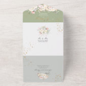 PixDezines H2 Blush in alabaster Rozen All In One Uitnodiging (Buitenkant)