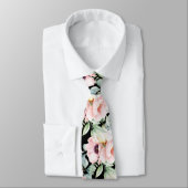 PixDezines H2 Blush Peonies Anemonies Eucalyptus N Stropdas (Gebonden)