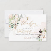 PixDezines H2 Blush Rozen Bedankkaart (Voorkant)