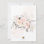 PixDezines H2 Blush Rozen Doop Kaart (Achterkant)