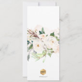 PixDezines H2 Blush Rozen Eerste Heilige Communie Kaart (Achterkant)