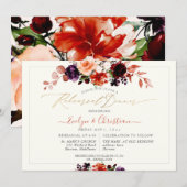 PixDezines H2 Bouquets Herfst Flowers in olie Kaart (Voorkant / Achterkant)