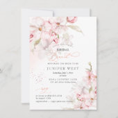 PixDezines H2 Cherry Blossom Brunch Save The Date (Voorkant)
