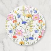 PixDezines H2 Delicate Wild Flowers Vrijgezellenfe Bedankjes Labels (Achterkant)