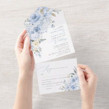 PixDezines H2 Dusty Blue Rozen Hydrangea