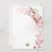 PixDezines H2 Dusty Blush Gum Eucalyptus Bautizo Kaart (Achterkant)