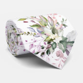 PixDezines H2 Elegant Stustig Roze tandvlees Eucal Stropdas (Opgerold)