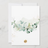 PixDezines H2 Eucalyptus Eerste Communie Kaart (Achterkant)