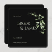 PixDezines H2 Greenery Eucalyptus Save the Date (Voorkant / Achterkant)