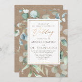 PixDezines H2 Greenery Rustic Eucalyptus Kaart (Voorkant / Achterkant)