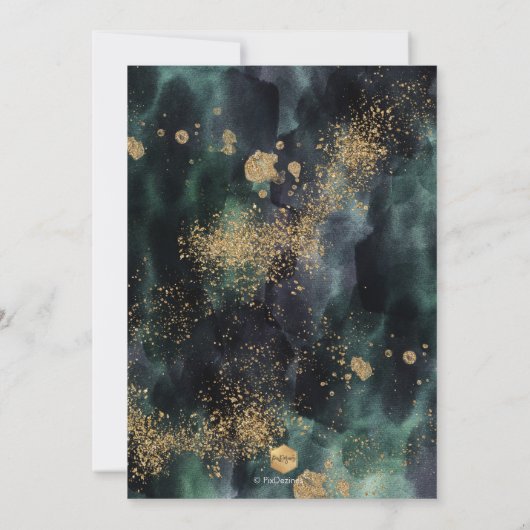 PixDezines H2 Greenery Rustic Eucalyptus Kaart (Achterkant)