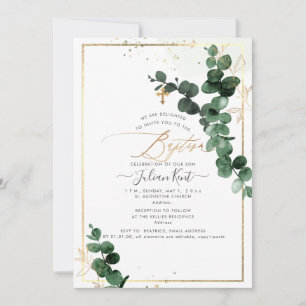 PixDezines H2 Gum Eucalyptus Doopfeest Kaart