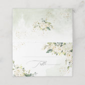 PixDezines H2 Hydrangeas Alabaster Rozen Plaatskaartje (Buitenkant ongevouwen)