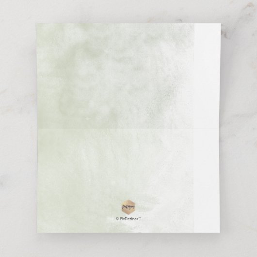 PixDezines H2 Hydrangeas Alabaster Rozen Plaatskaartje (Binnenkant ongevouwen)