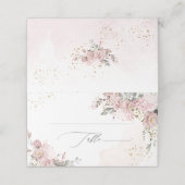 PixDezines H2 Hydrangeas Dustachtige Rozen Plaatskaartje (Buitenkant ongevouwen)