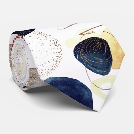 PIXDEZINES H2 MODERN ABSTRACT ORGANIC SHAPES STROPDAS (Opgerold)