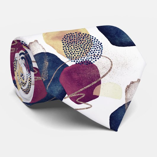 PIXDEZINES H2 MODERNE ABSTRACTE ORGANISCHE VORMEN STROPDAS (Opgerold)