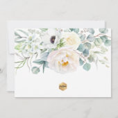 PixDezines H2 Peonies Eucalyptus Christening Kaart (Achterkant)