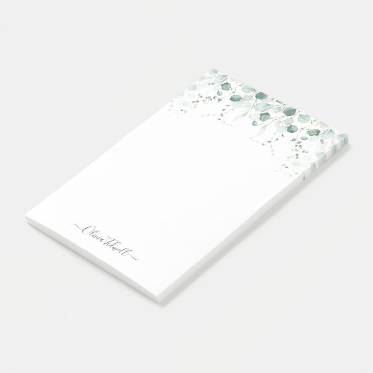 PixDezines H2 Robuuste eucalyptus Post-it® Notes (Schuin)