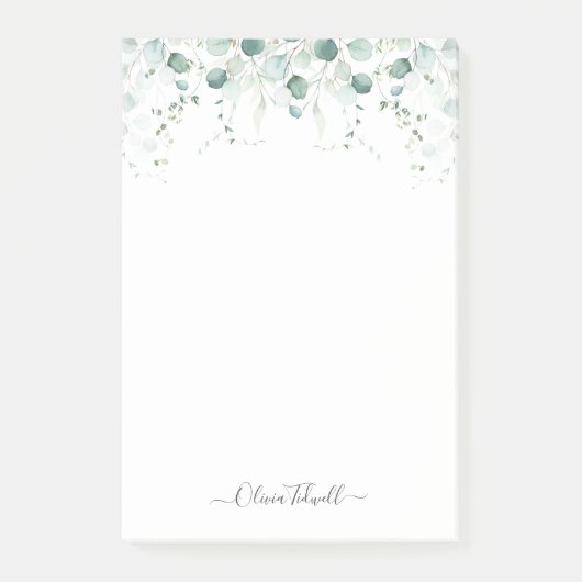 PixDezines H2 Robuuste eucalyptus Post-it® Notes (Voorkant)