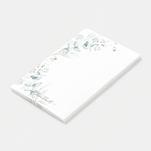 PixDezines H2 Robuuste eucalyptus Post-it notities Post-it® Notes (Schuin)