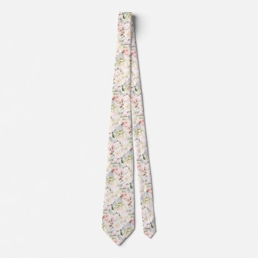 PixDezines H2 Rozen Blush Cream DIY Background Stropdas (Voorkant)