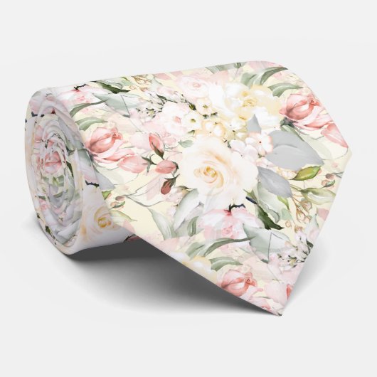 PixDezines H2 Rozen Blush Cream DIY Background Stropdas (Opgerold)