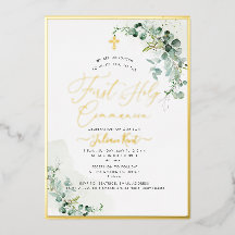 PixDezines H2 Rustic Eucalyptus Eerste Communie