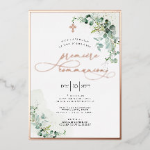 PixDezines H2 Rustic Eucalyptus Première Communère