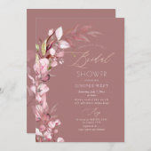 PixDezines H2 Stof Roos Eucalyptus Vrijgezellenfee Kaart (Voorkant / Achterkant)