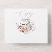 PixDezines H2 Stusty Roos Flowers All In One Uitnodiging (Achterkant)