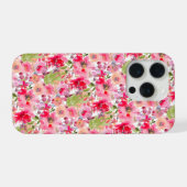 PixDezines H2 Summer Flowers Bright Hues iPhone Hoesje (Achterkant horizontaal)