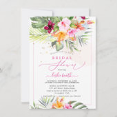 PixDezines H2 Tropisch paradise Vrijgezellenfeest Kaart (Voorkant)