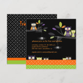 PixDezines Halloween, Trick or treat Kaart (Voorkant / Achterkant)