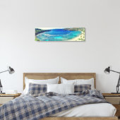 PixDezines hanauma baai Canvas Afdruk (Insitu (Slaapkamer))