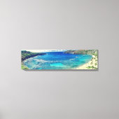 PixDezines hanauma baai Canvas Afdruk (Voorkant)
