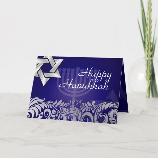 PixDezines Happy Chanoeka Kaarten (Voorkant)