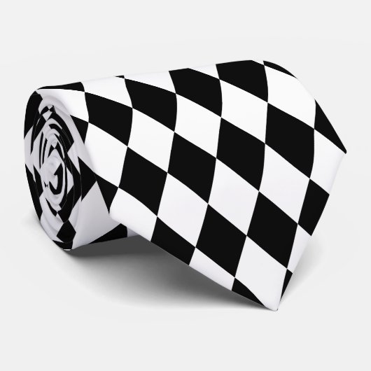 PixDezines harlequin DIY achtergrondkleur Stropdas (Opgerold)